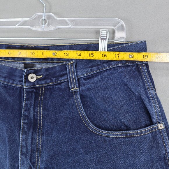 Vintage Southpole Shorts Men 38 Blue Carpenter Baggy Hip Hop Skater Spellout - Picture 6 of 9